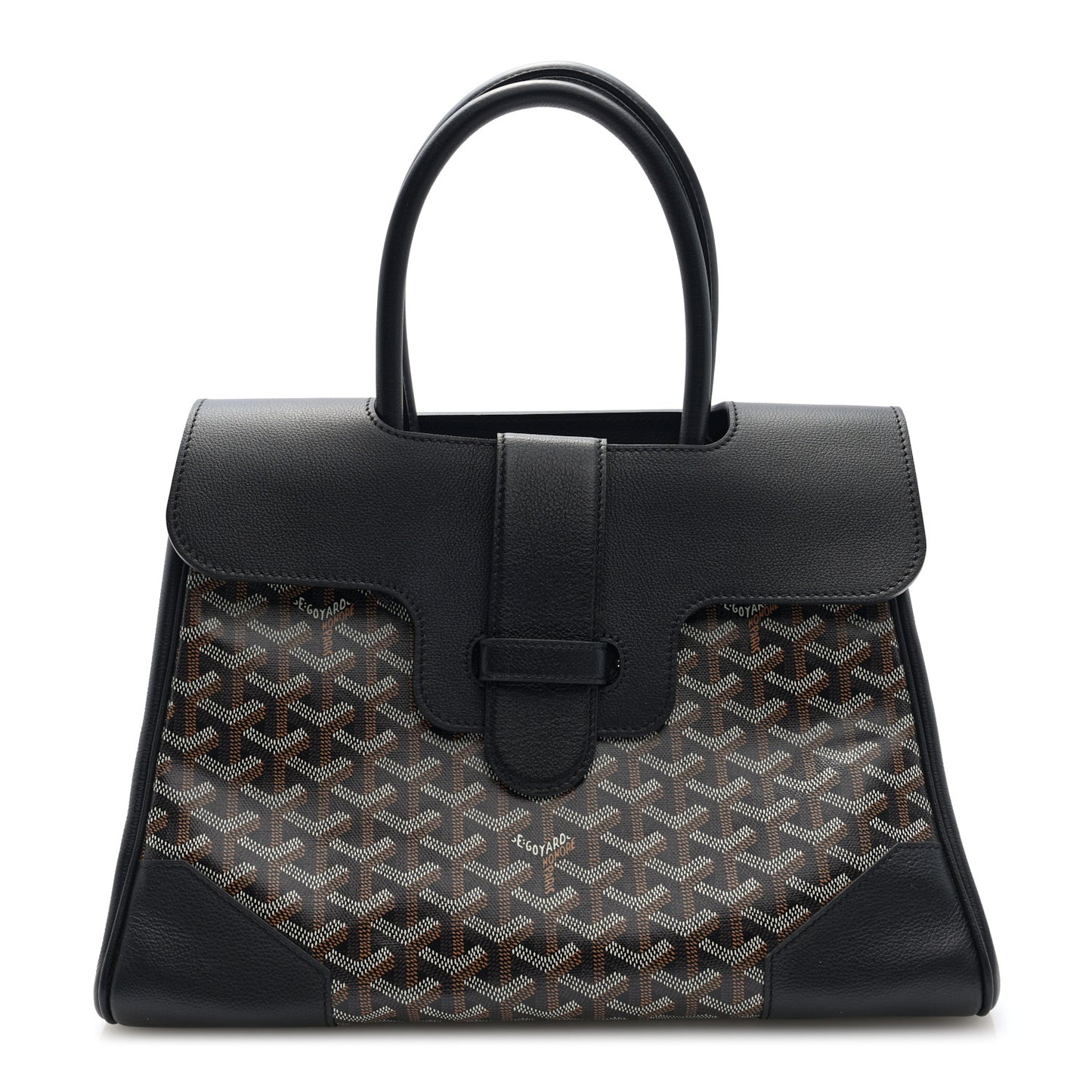 Goyardine Saigon Tote Black