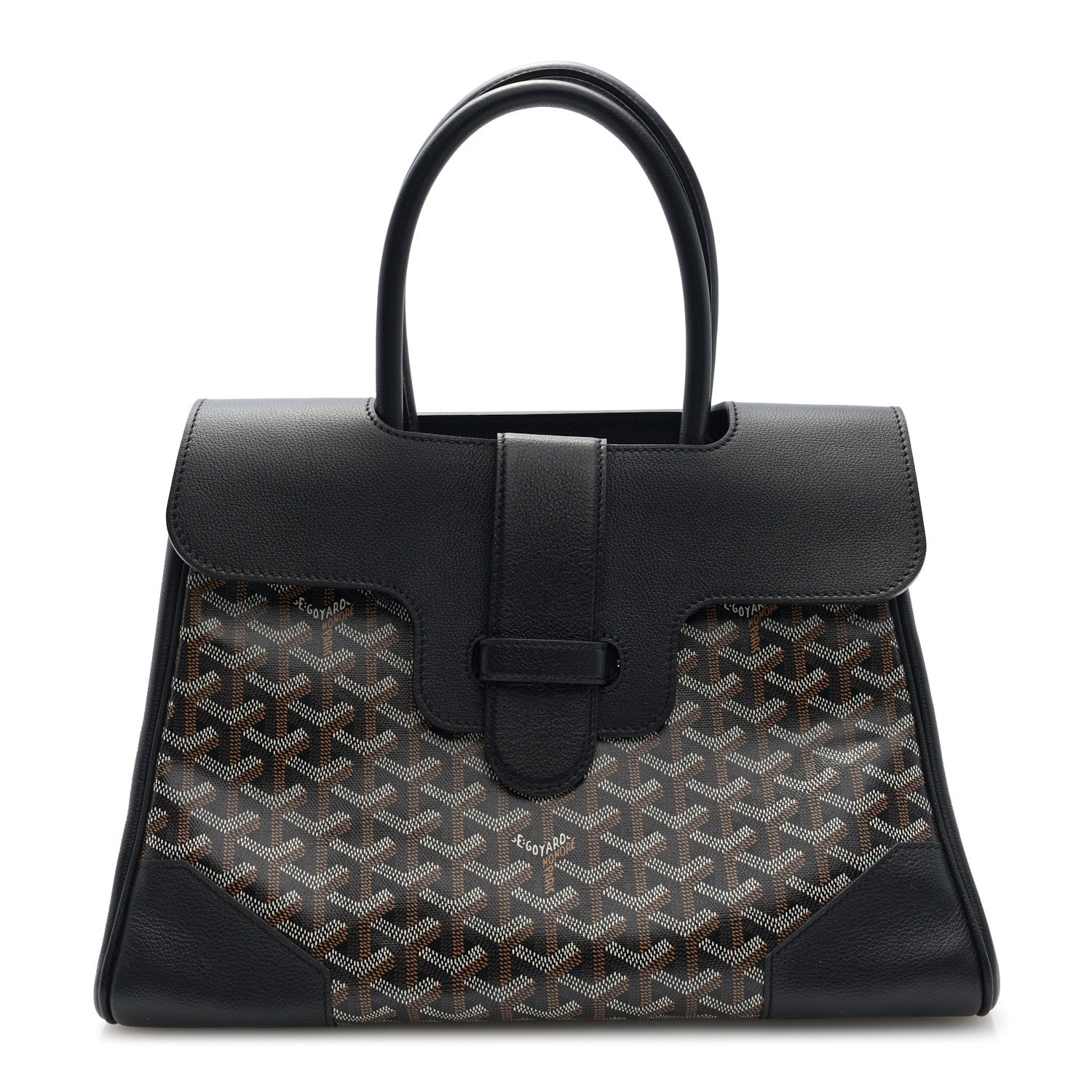Goyard Goyardine Saigon Tote Black 1 of 9