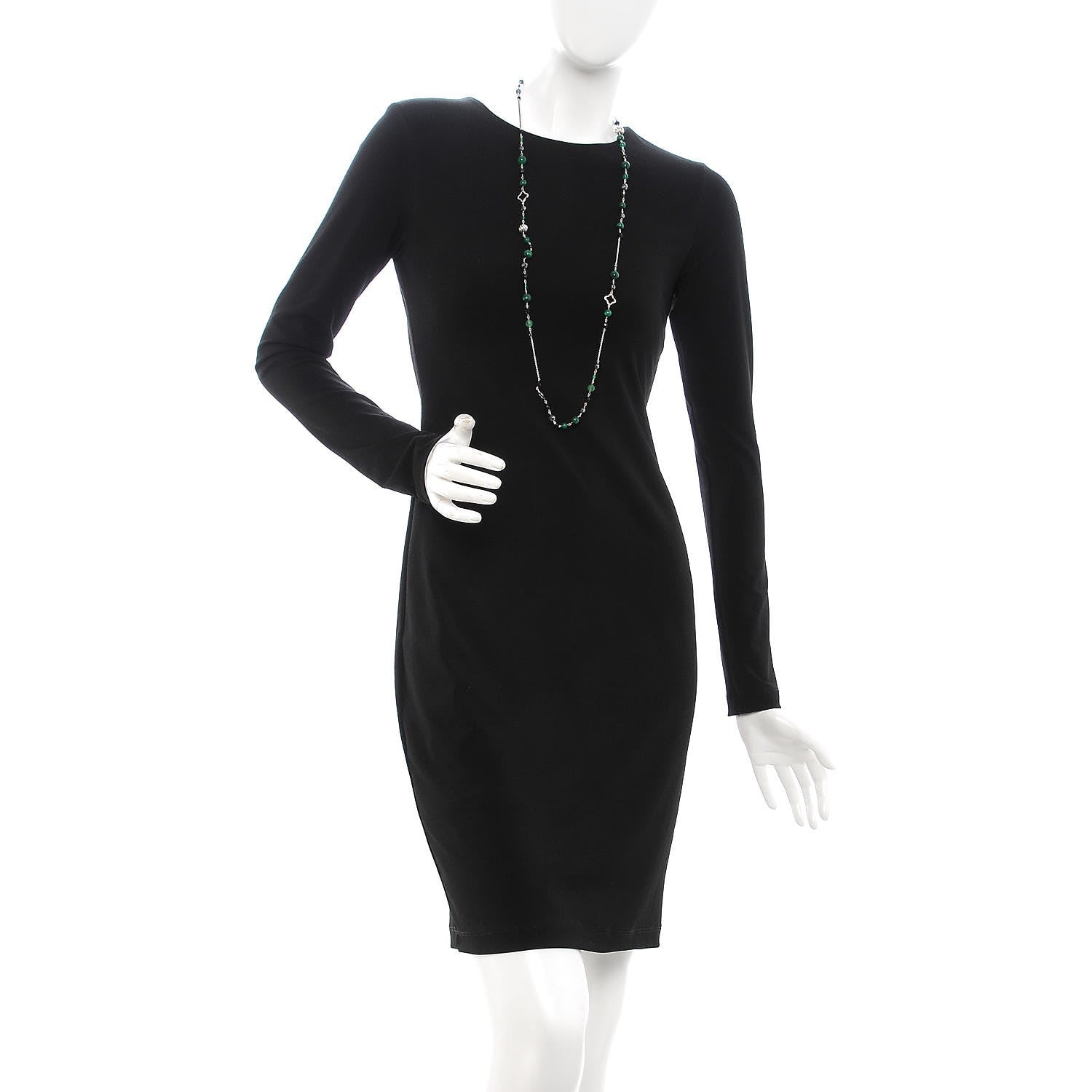 David Yurman Sterling Silver Black Onyx Hematite Green Bead Elements Station Necklace 2 of 6
