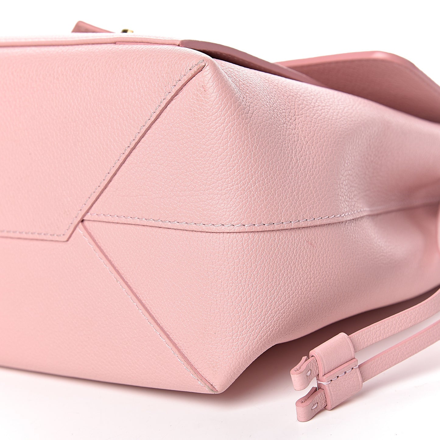 Calfskin Lockme PM Rose Ballerine