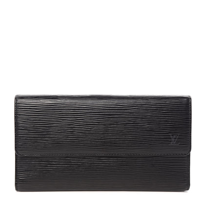 Louis Vuitton Epi Sarah Wallet Black 1 of 9