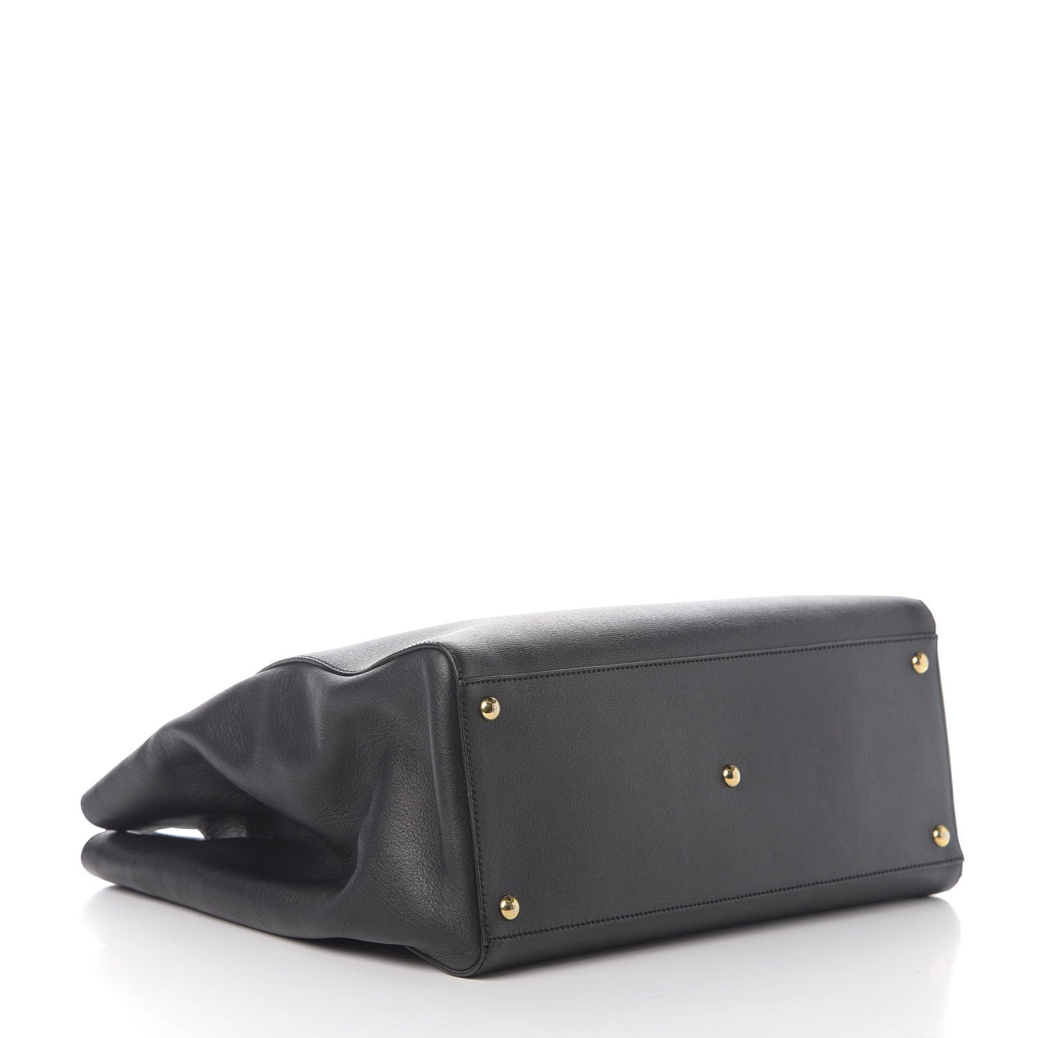 Fendi Vitello Elite Large 2Jours Tote Black 3 of 9