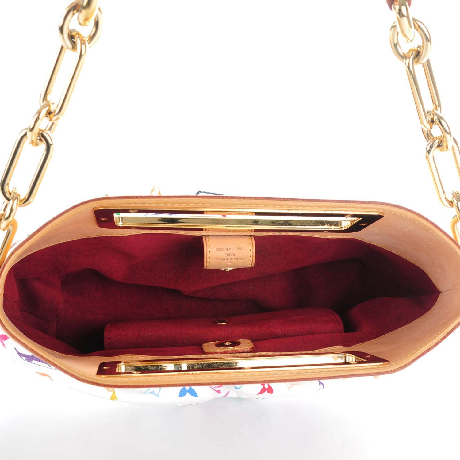 Louis Vuitton Monogram Multicolor Judy PM White 5 of 7
