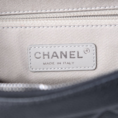 Chanel Caviar Quilted Jumbo Easy Flap Black 7 of 8