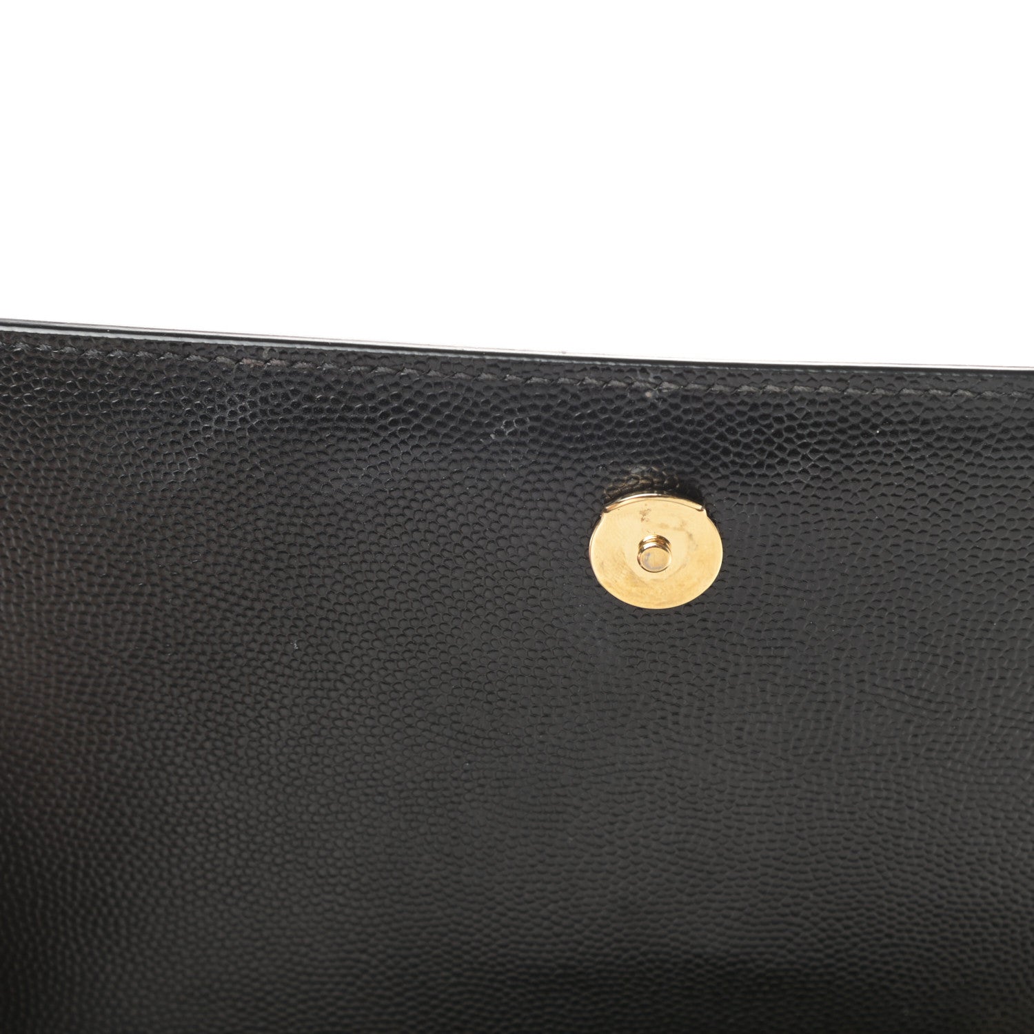 Saint Laurent Grain De Poudre Small Monogram Kate Satchel Black 12 of 12