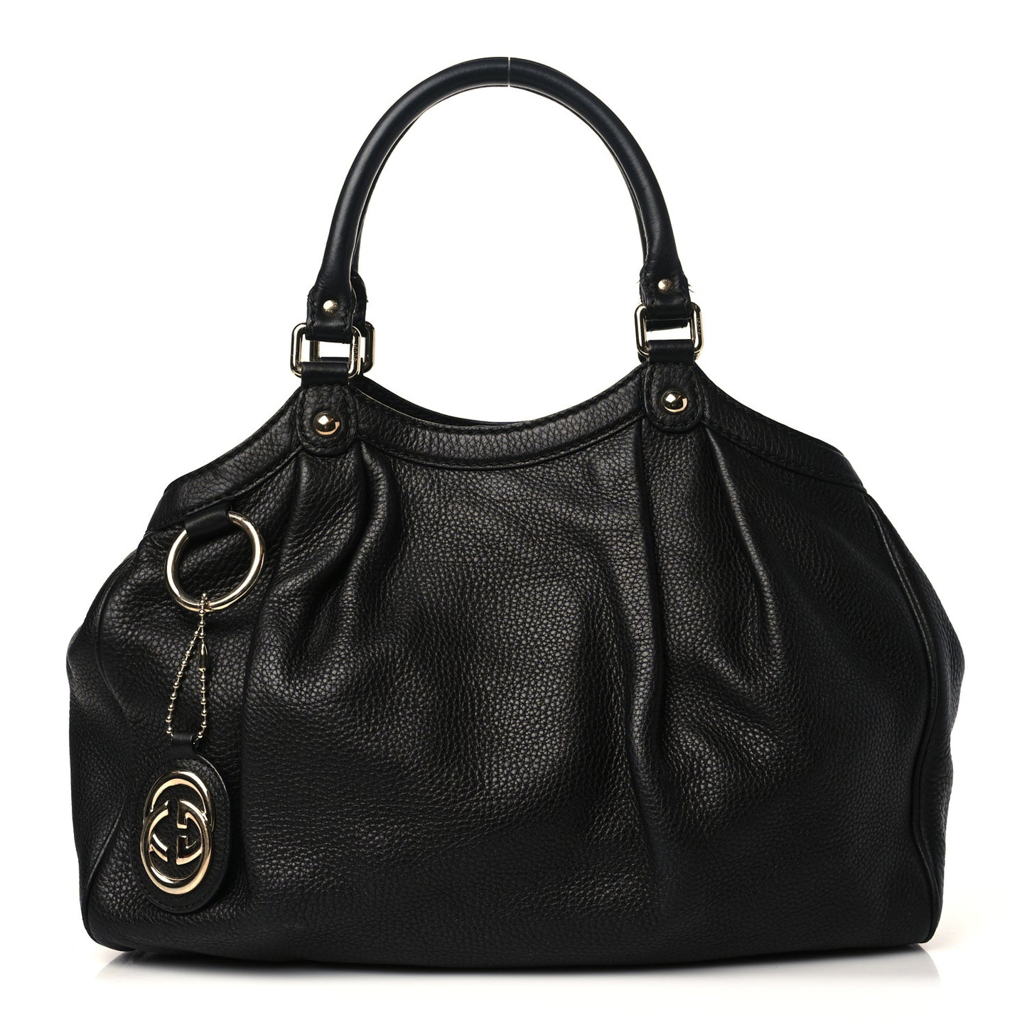 Calfskin Medium Sukey Tote Black