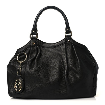 Gucci Calfskin Medium Sukey Tote Black 1 of 10