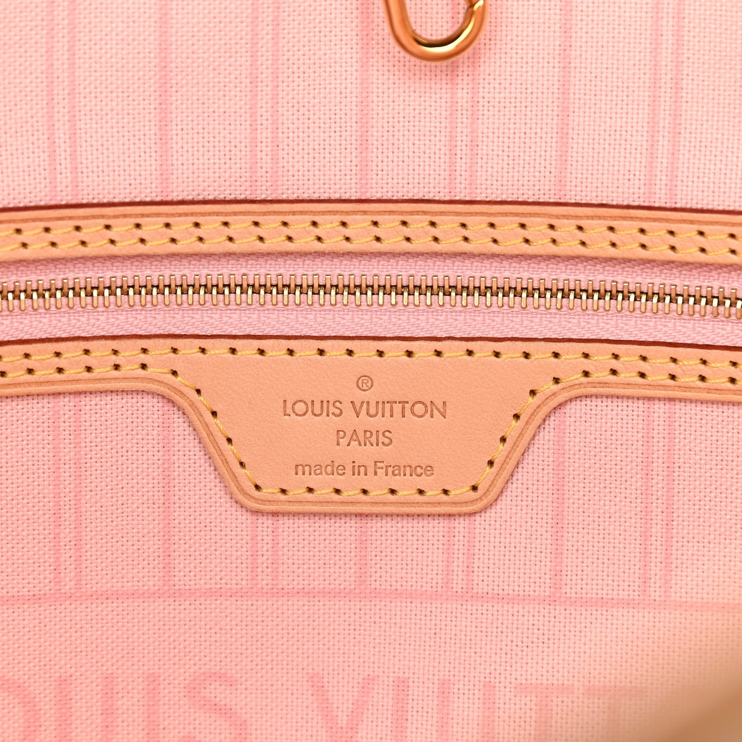 Damier Azur Neo Neverfull MM Rose Ballerine