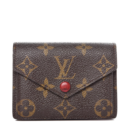 Louis Vuitton Monogram Compact Marie Wallet Rouge 1 of 9