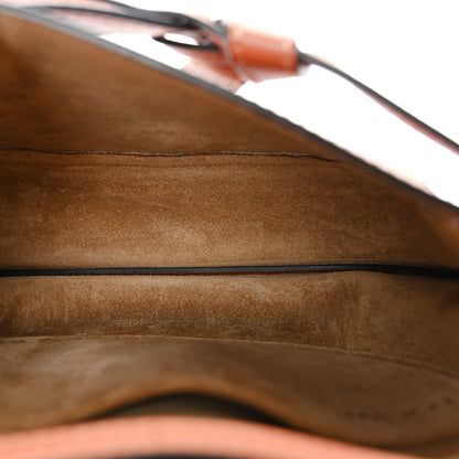Loewe Calfskin Canvas Anagram Mini Gate Dual Bag Ecru Tan 5 of 10