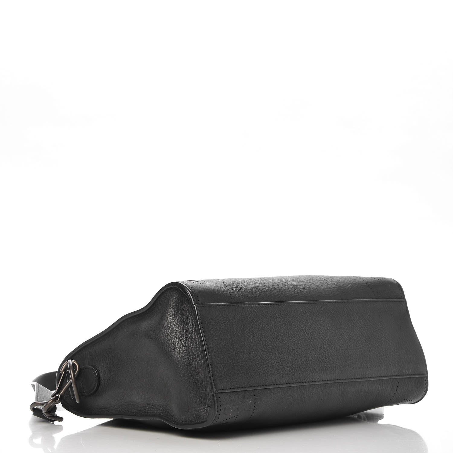 Balenciaga Veau Grana Perforated Blackout Hardware S City Black 5 of 9