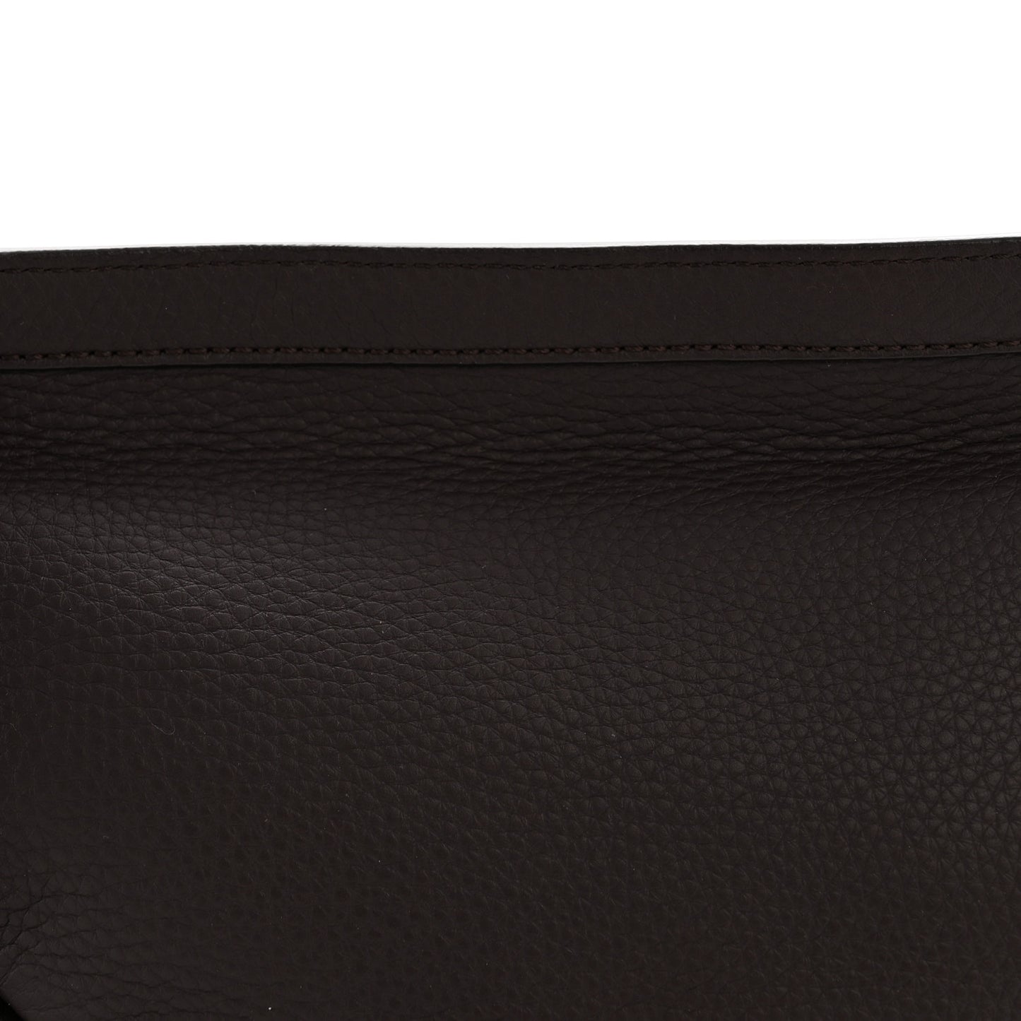 Grained Calfskin Small Slouchy Banana Bag Aubergine