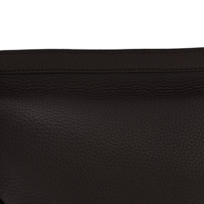 The Row Grained Calfskin Small Slouchy Banana Bag Aubergine 8 of 11