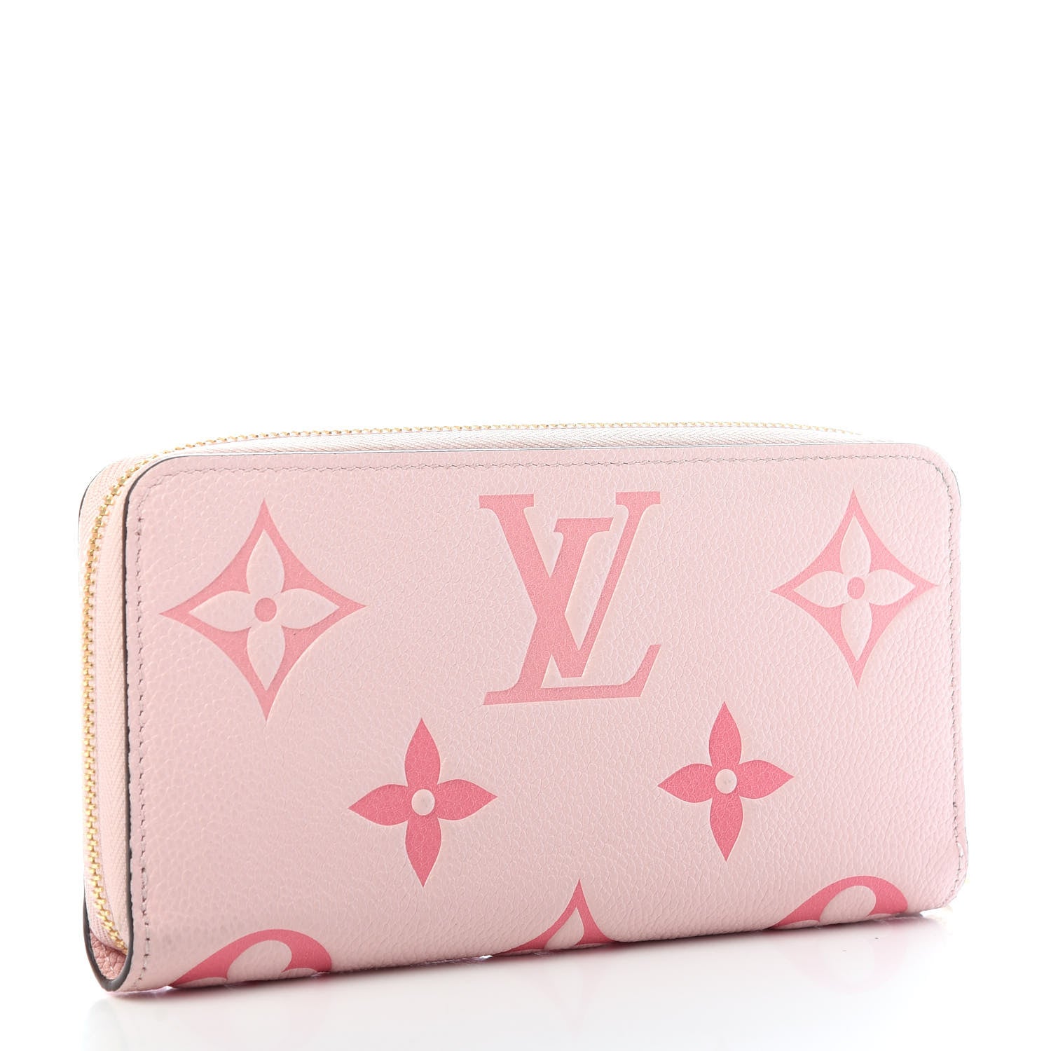 Louis Vuitton Empreinte Monogram Giant By The Pool Zippy Wallet Bouton De Rose 3 of 7