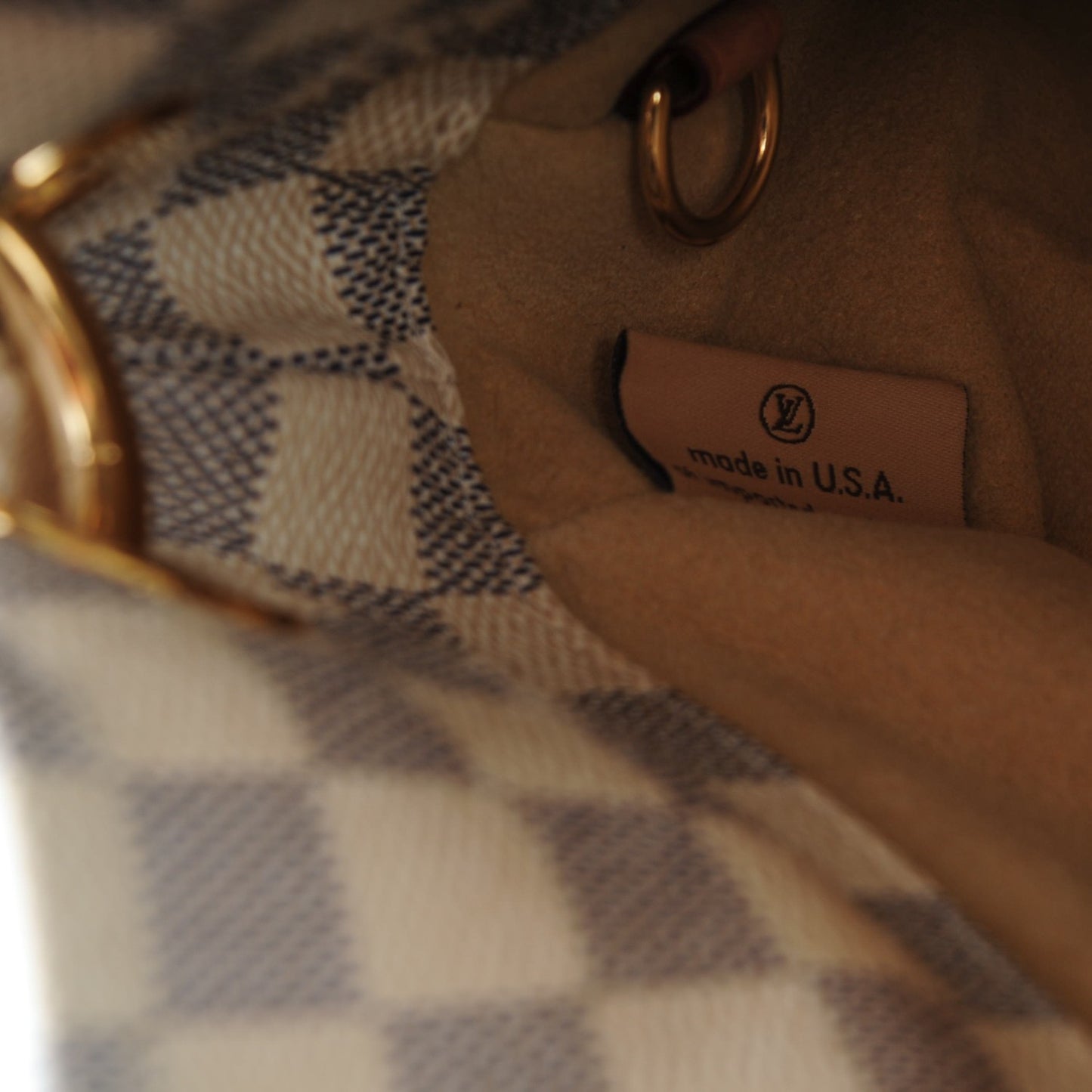 Damier Azur Artsy MM