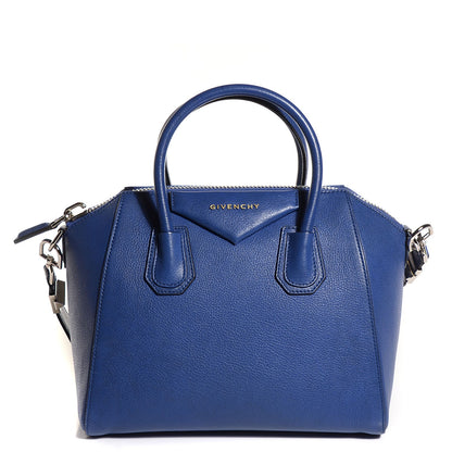 Givenchy Sugar Goatskin Small Antigona Midnight Blue 1 of 10