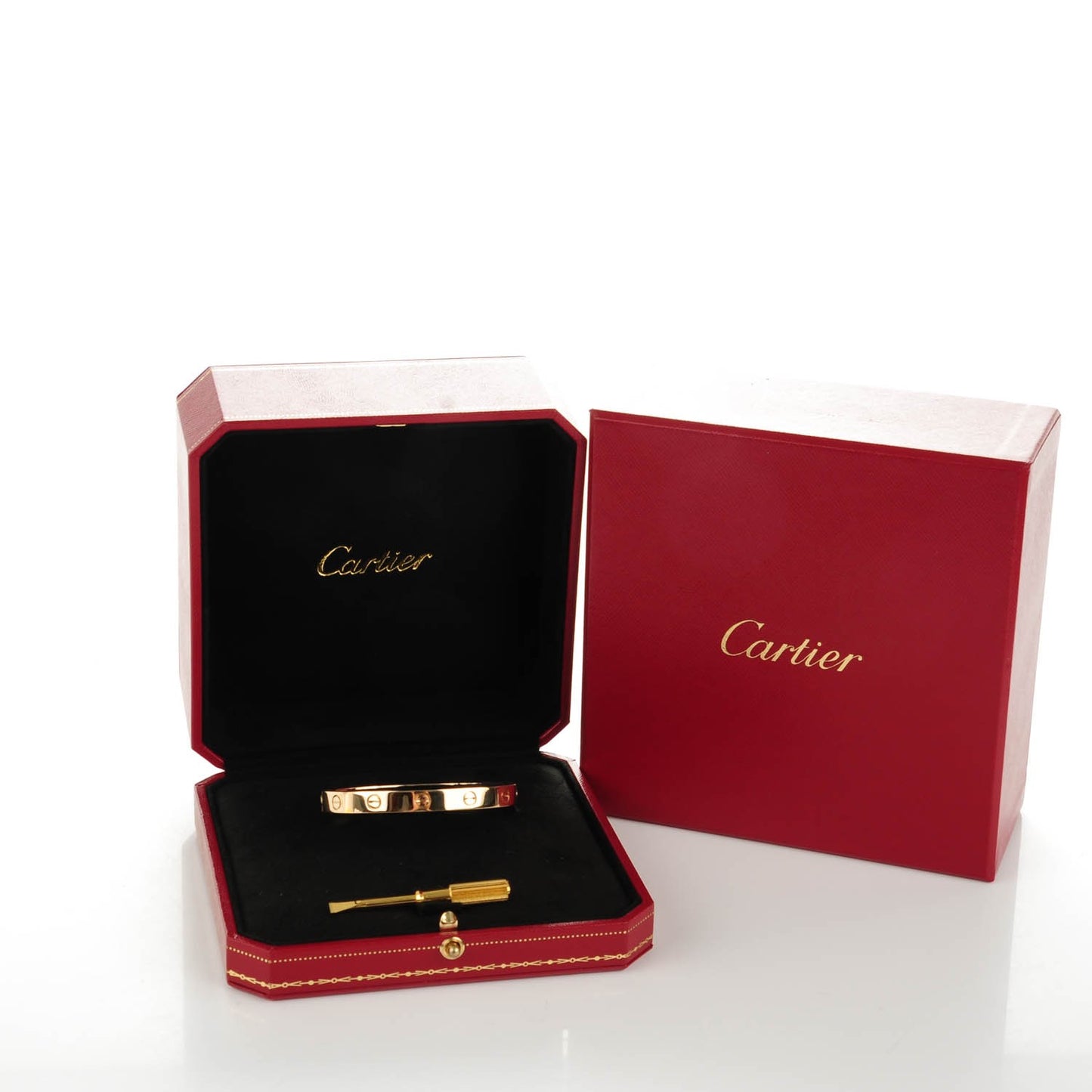 18K Yellow Gold LOVE Bracelet 16