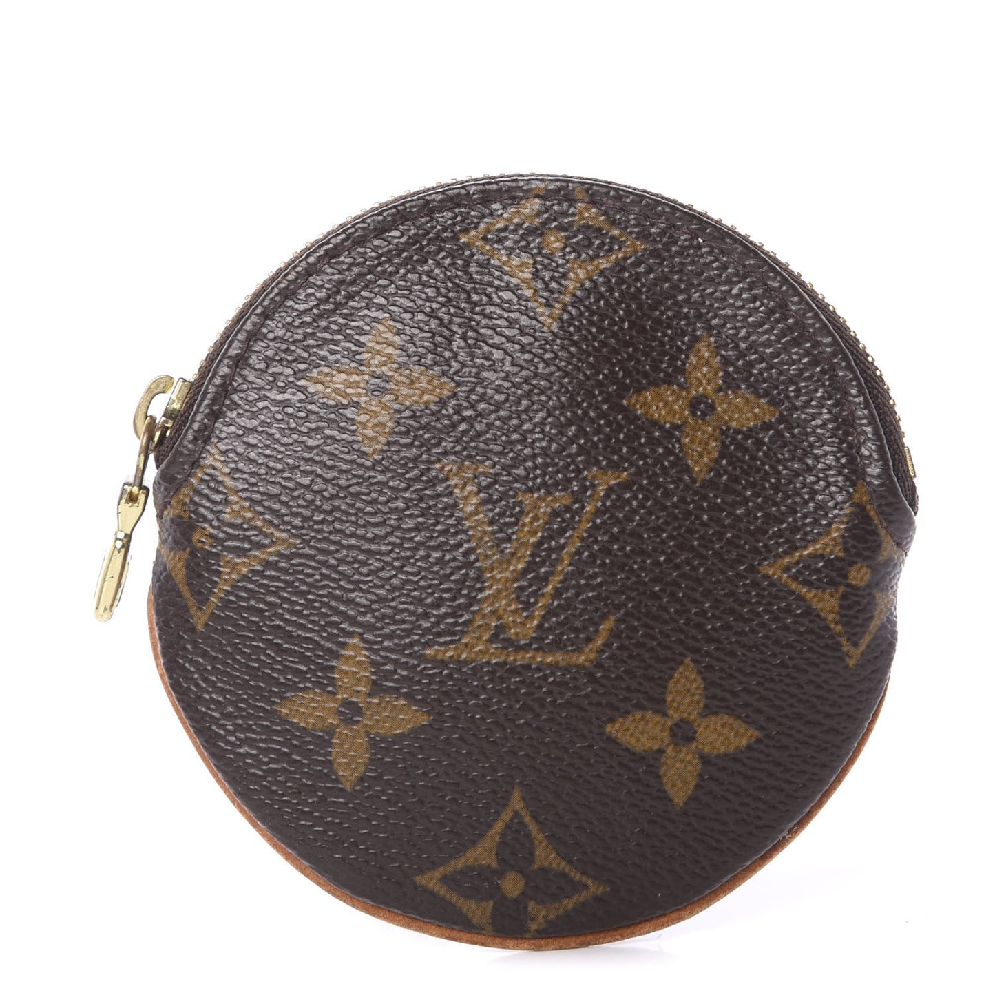 Monogram Round Coin Purse