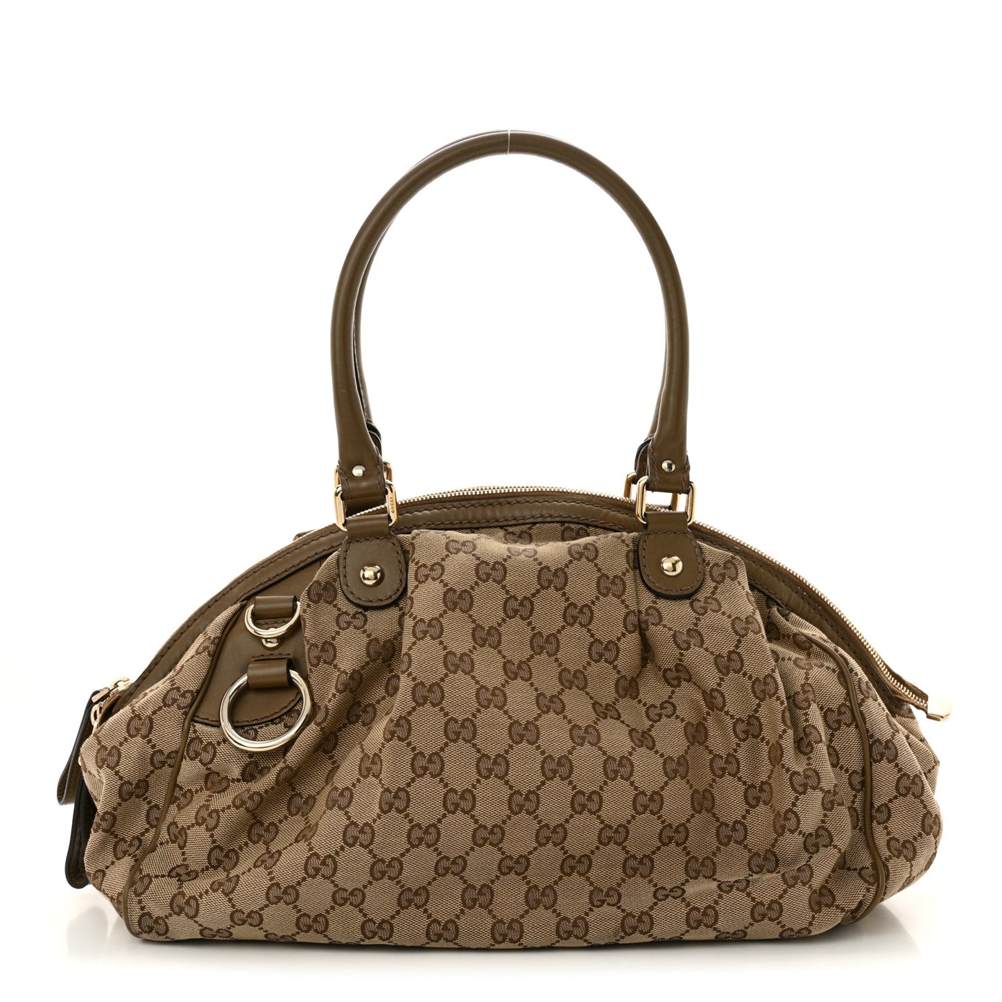 Monogram Medium Sukey Boston Brown