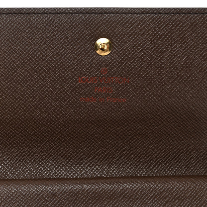 Louis Vuitton Damier Ebene Porte Tresor International Wallet 6 of 12