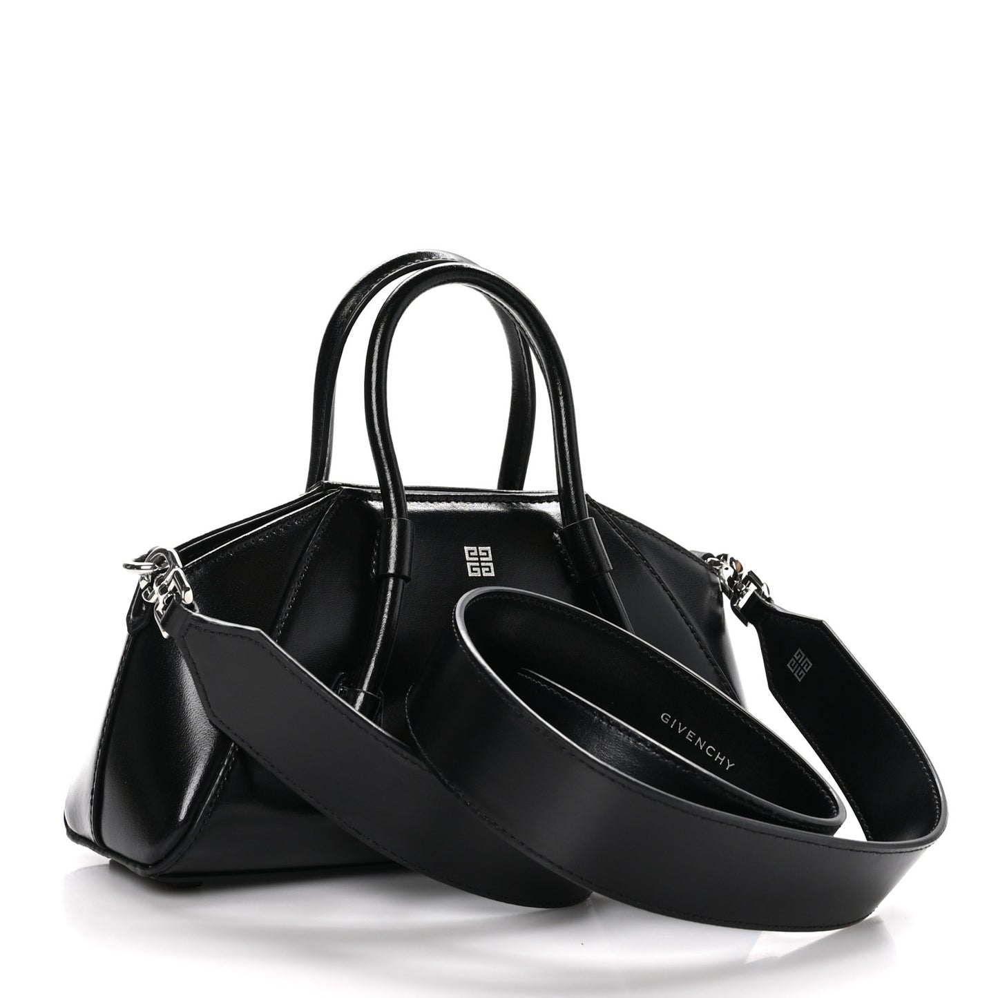 Box Calfskin Mini Antigona Stretch Black