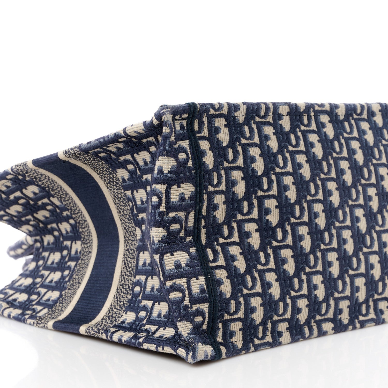 Christian Dior Oblique Medium Book Tote Blue Multicolor 9 of 10
