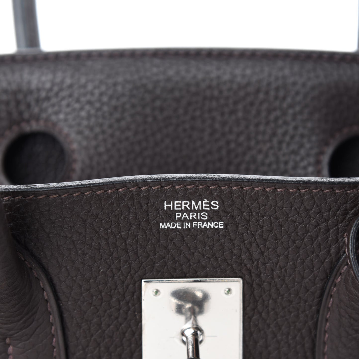 Togo Birkin 30 Chocolate