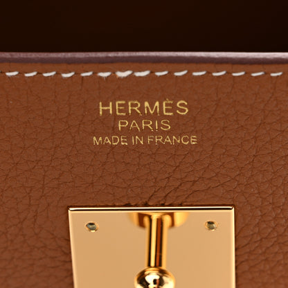 Hermes Togo Birkin 30 Gold 6 of 13