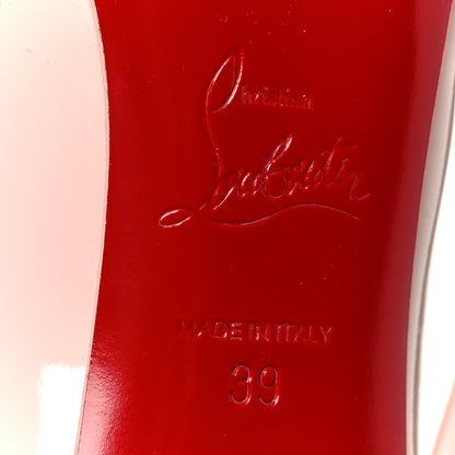 Christian Louboutin Patent Hot Chick 100 Pumps 39 Rosy 8 of 9