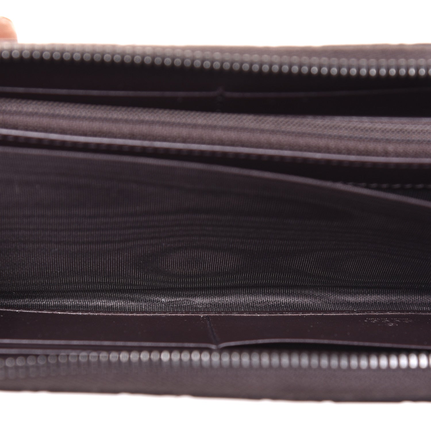 Gucci Guccissima Zip Around Wallet Dark Brown 5 of 8
