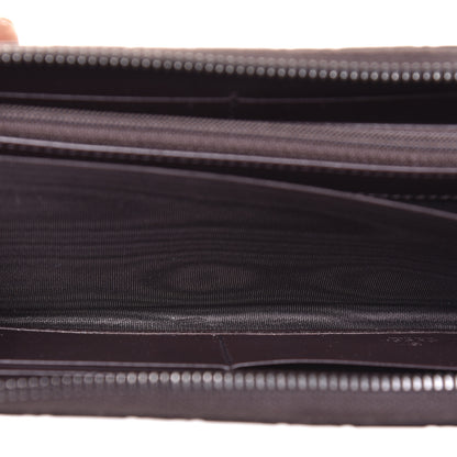 Gucci Guccissima Zip Around Wallet Dark Brown 5 of 8
