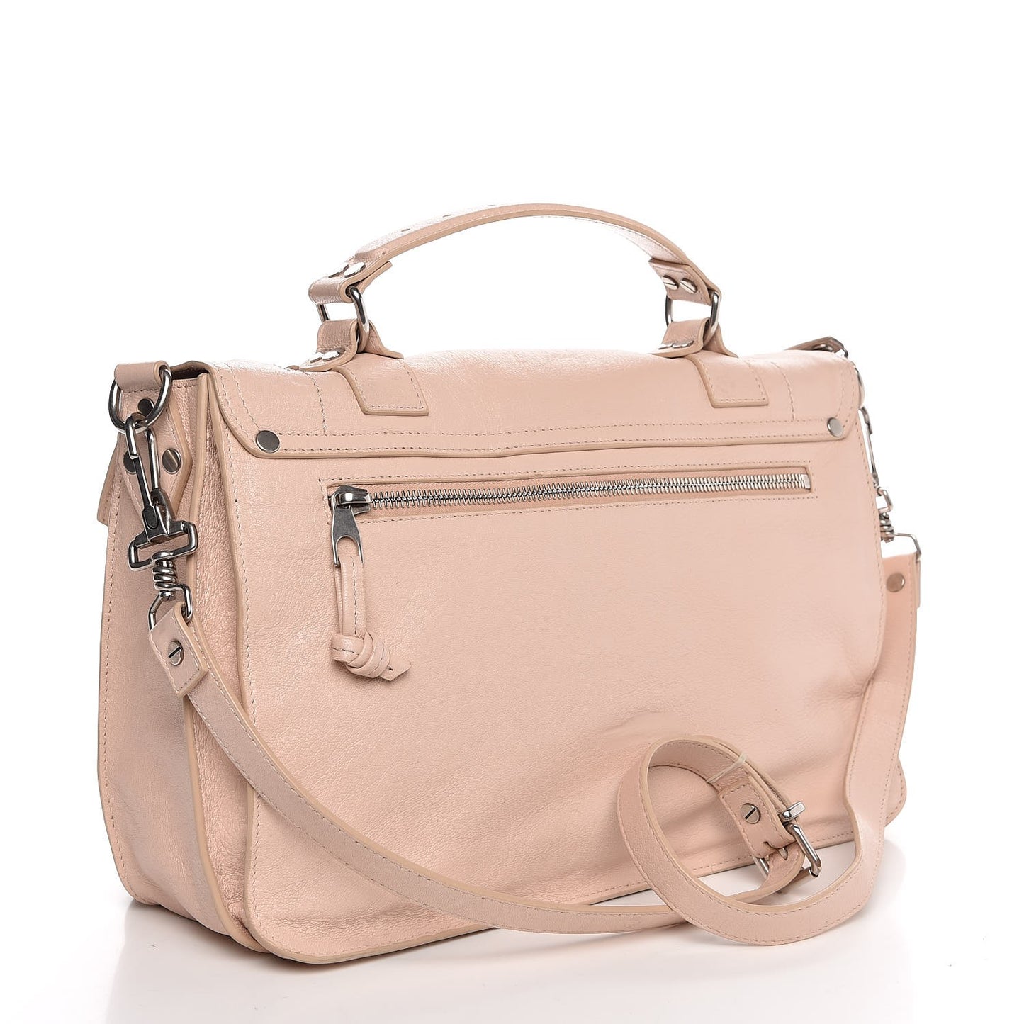 Lambskin Medium PS1 Satchel Blush