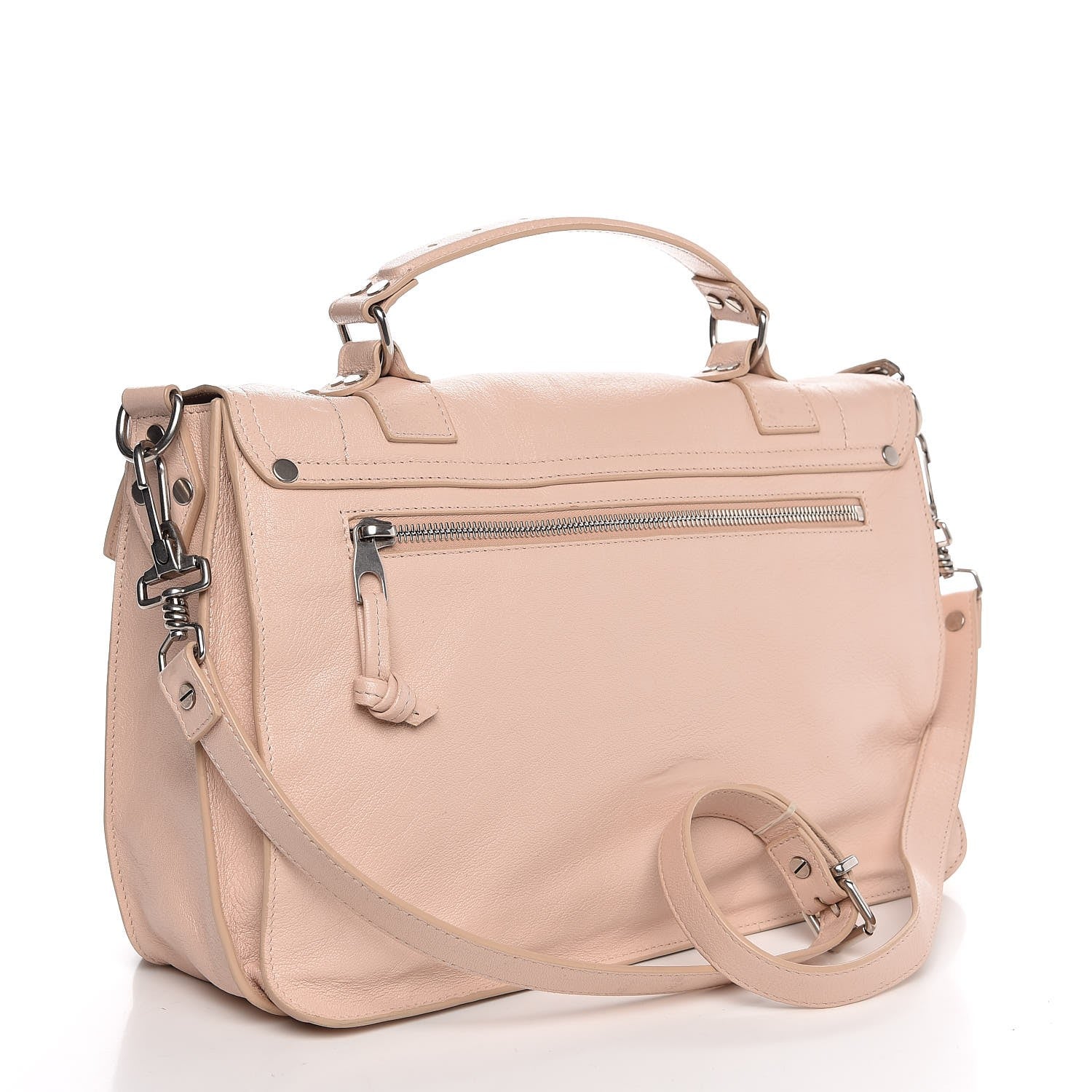 Proenza Schouler Lambskin Medium PS1 Satchel Blush 4 of 10