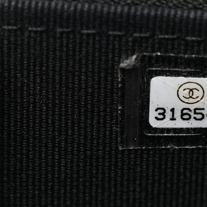 Chanel Lambskin Quilted Small Top Handle Vanity Case With Chain Black 7 of 11