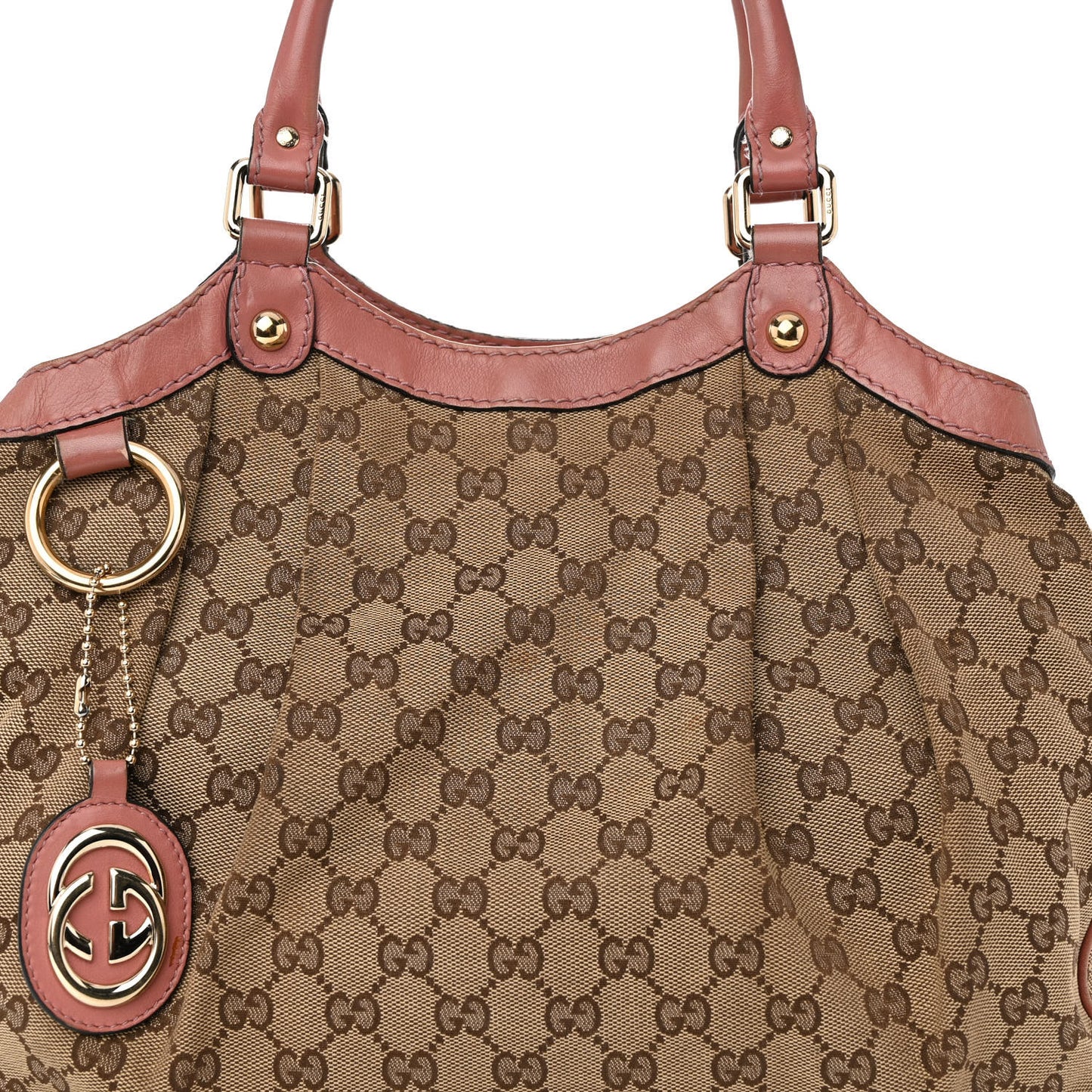 Monogram Medium Sukey Tote Pink