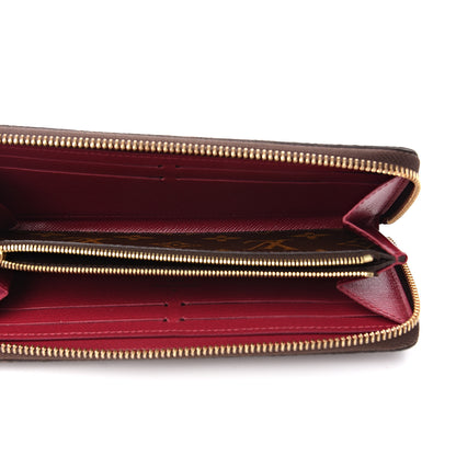 Louis Vuitton Monogram Clemence Wallet Fuchsia 4 of 6