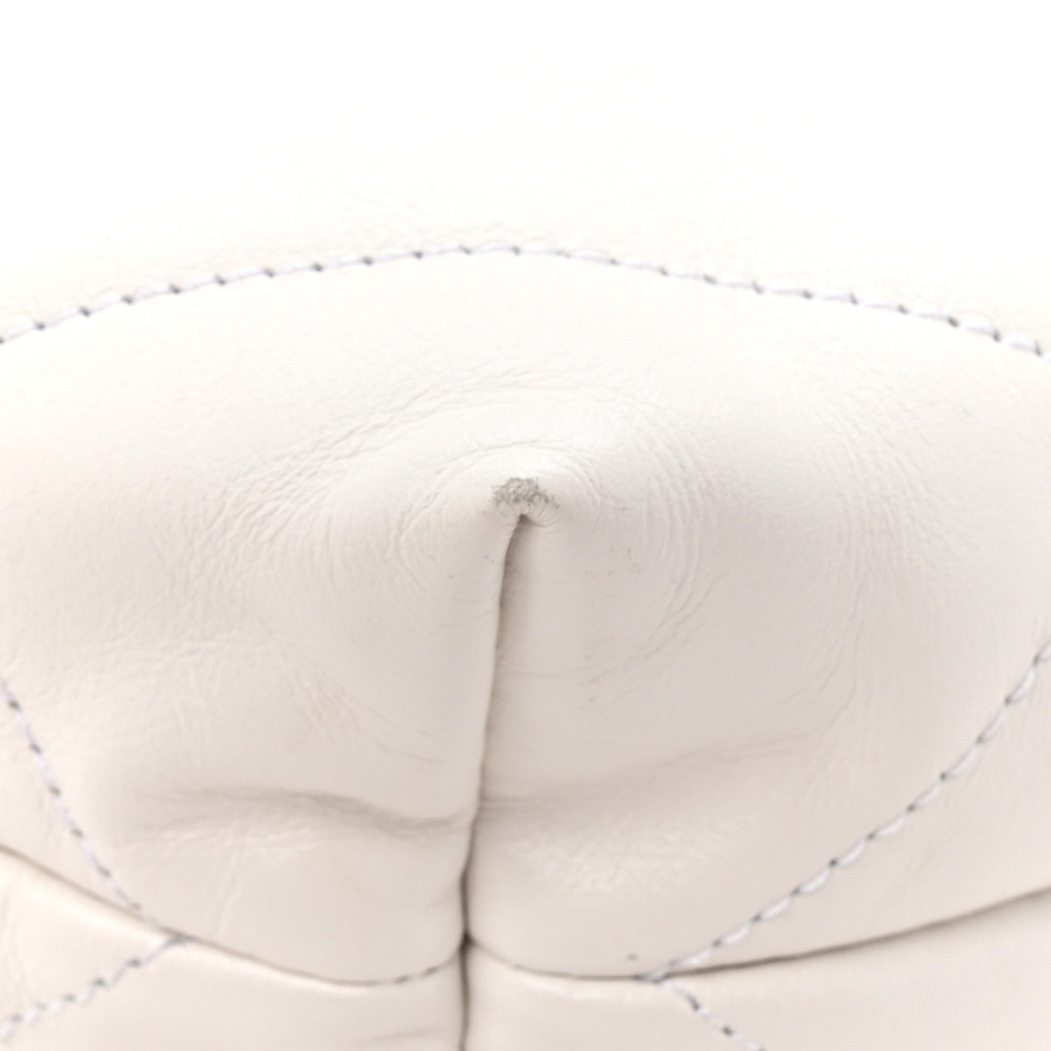 Chanel Shiny Calfskin Quilted Small Chanel 22 White 14 of 14