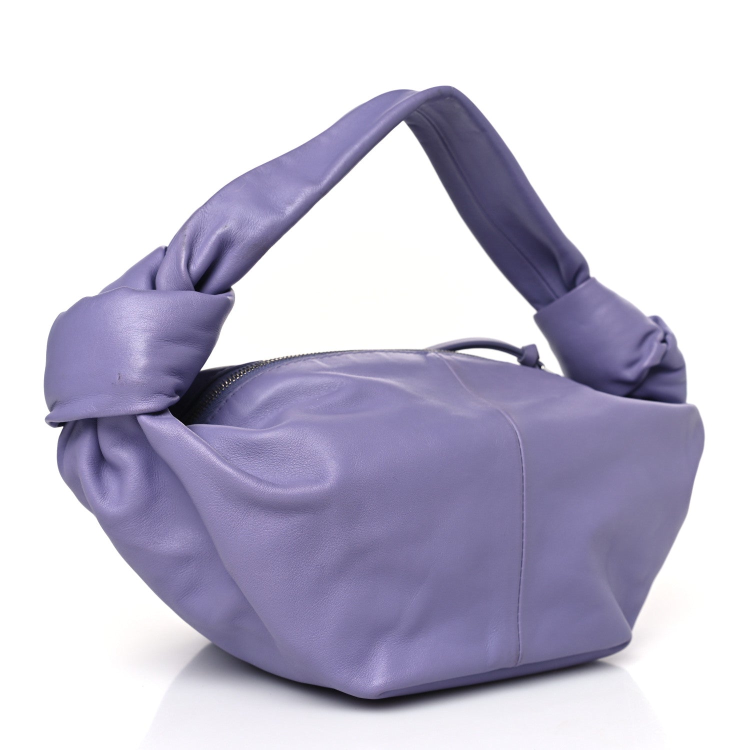 Bottega Veneta Nappa Mini Double Knot Bag Lavender 3 of 8