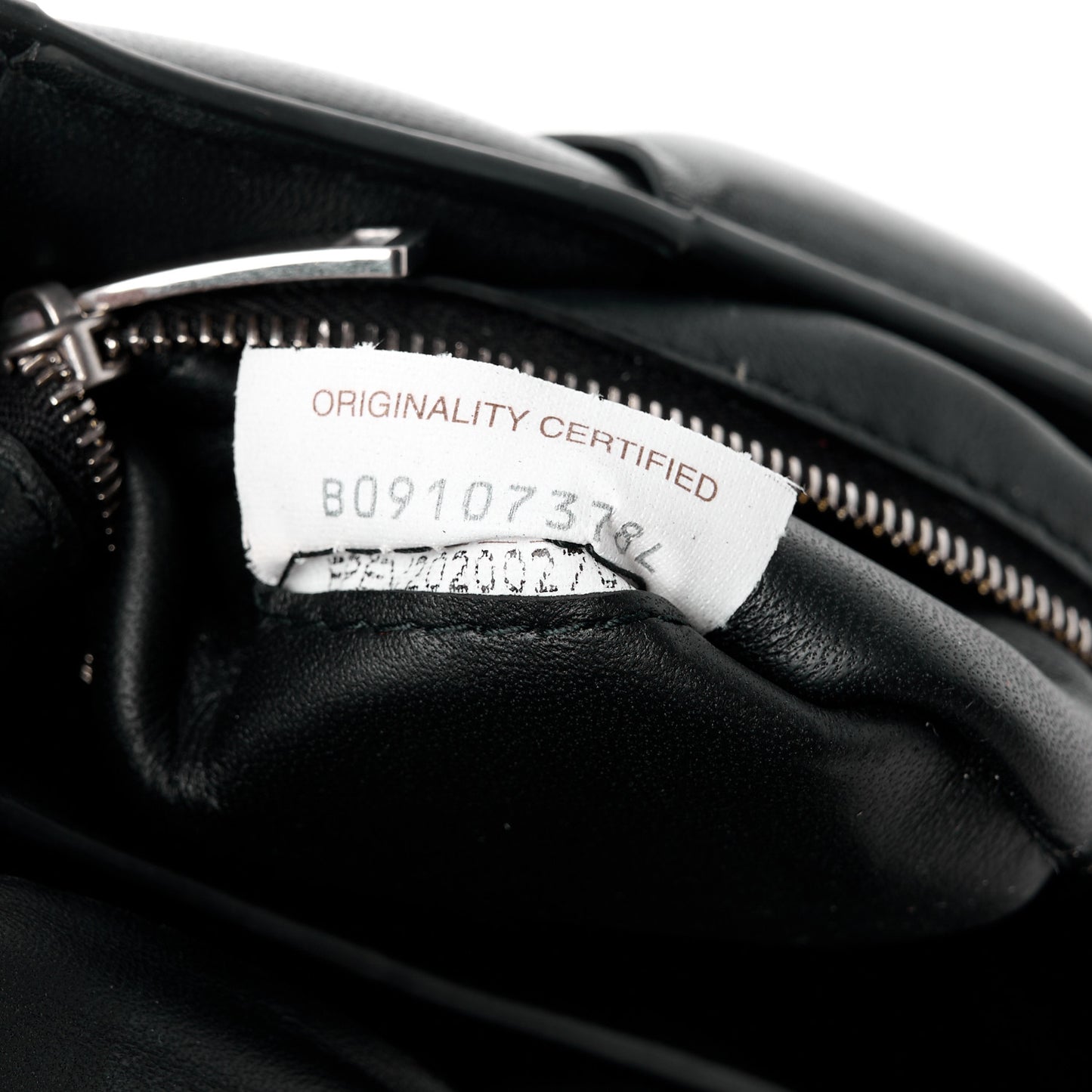 Lambskin Maxi Intreccio Padded Chain Cassette Crossbody Bag Black