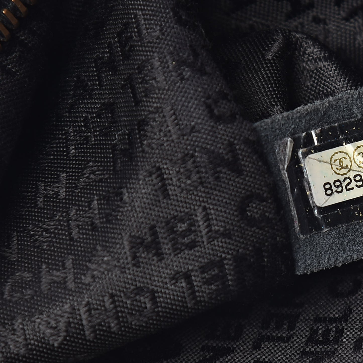Caviar Square Stitched Bowler Black