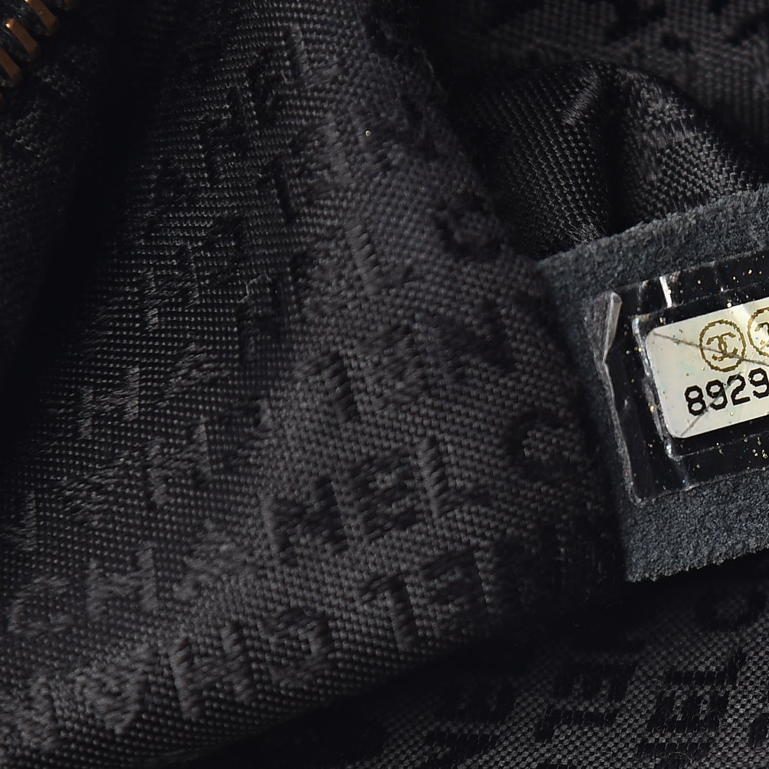 Chanel Caviar Square Stitched Bowler Black 7 of 10