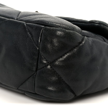Chanel Lambskin Quilted Medium Chanel 19 Flap Black 10 of 10