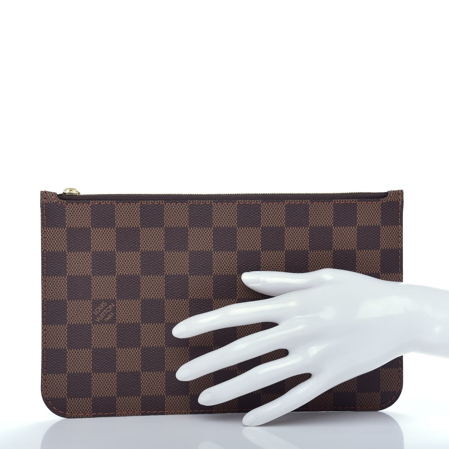 Louis Vuitton Damier Ebene Neverfull MM GM Pochette 2 of 6