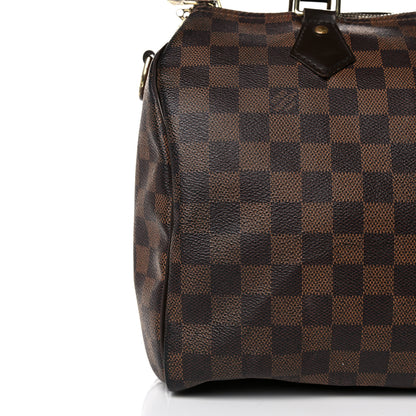 Louis Vuitton Damier Ebene Speedy Bandouliere 30 15 of 21