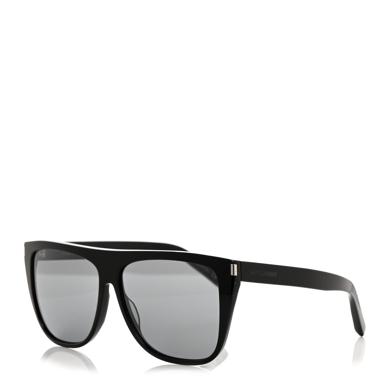Saint Laurent Acetate SL1 Sunglasses Black 1 of 8