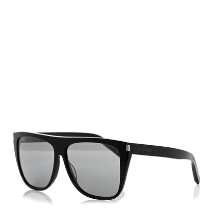 Saint Laurent Acetate SL1 Sunglasses Black 1 of 8