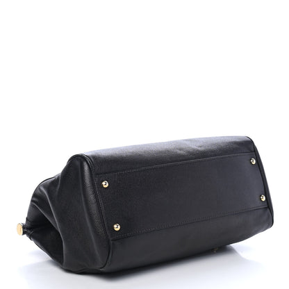 Dolce & Gabbana Dauphine Large Miss Sicily Satchel Black 3 of 4