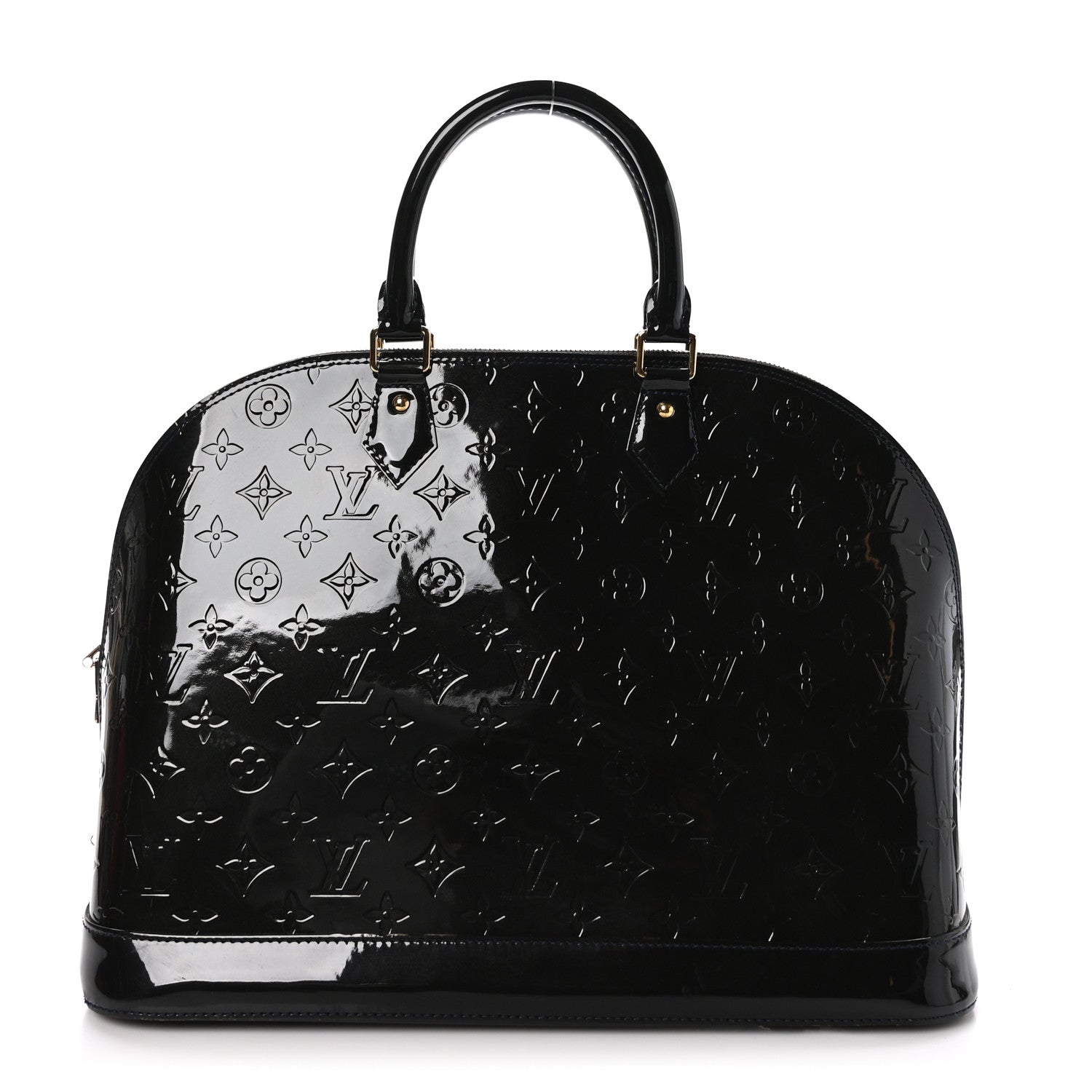 Louis Vuitton Vernis Alma GM Noir Magnetique 1 of 10