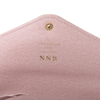 Louis Vuitton Monogram Josephine Wallet Rose Ballerine 8 of 9