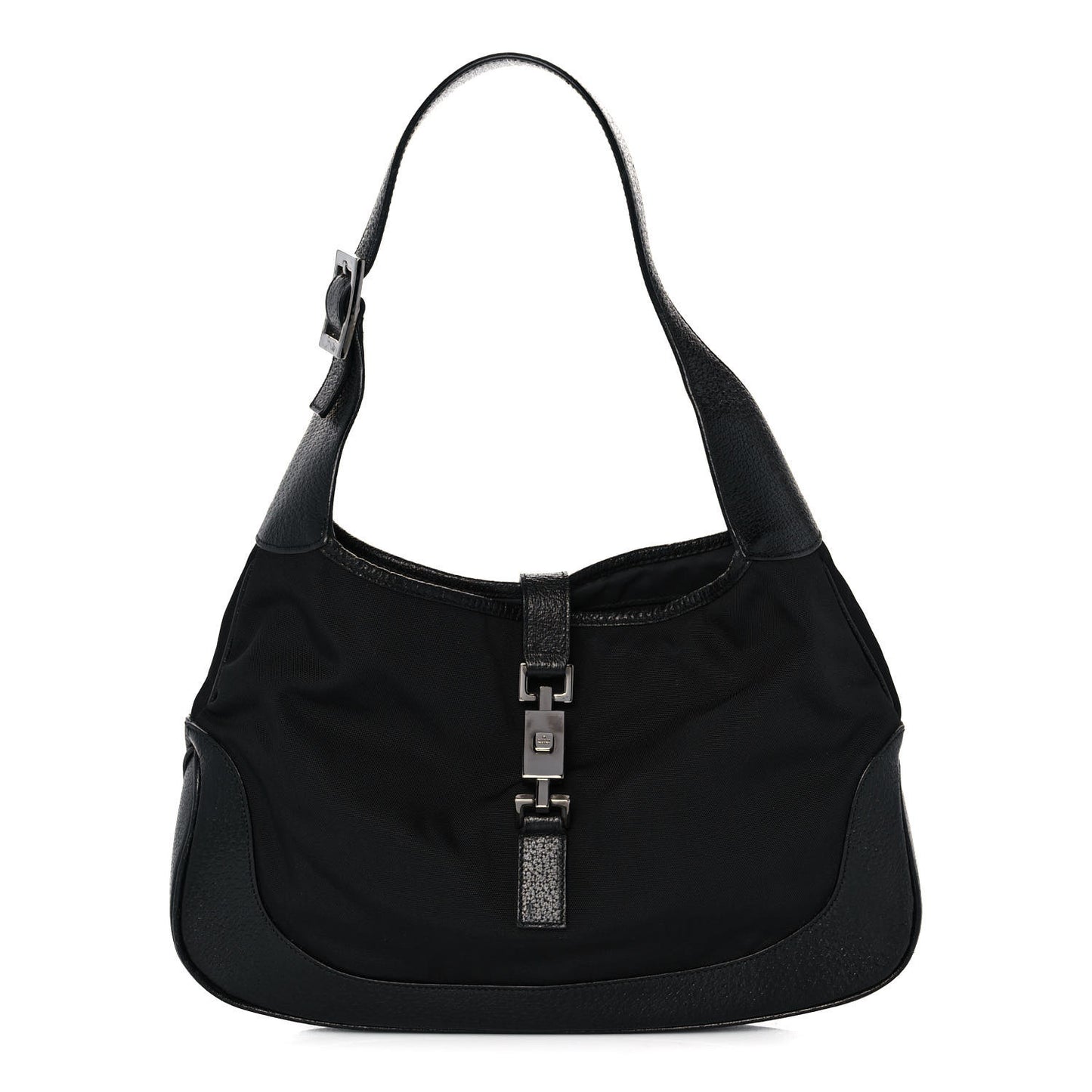 Canvas Small Jackie O Hobo Black